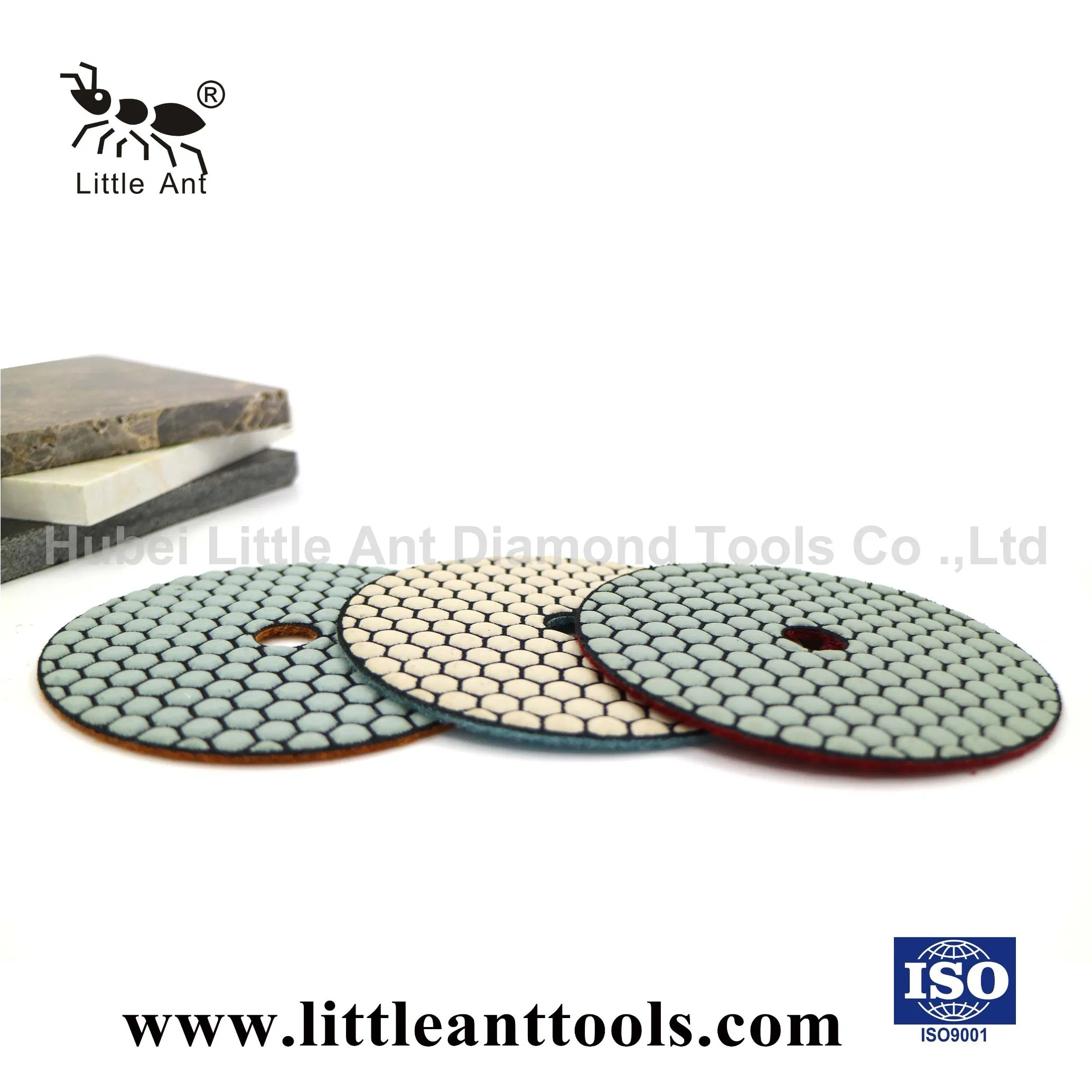 4 '' Diamond Flexible Wet Polishing Pads for Stones /Granite/Marble