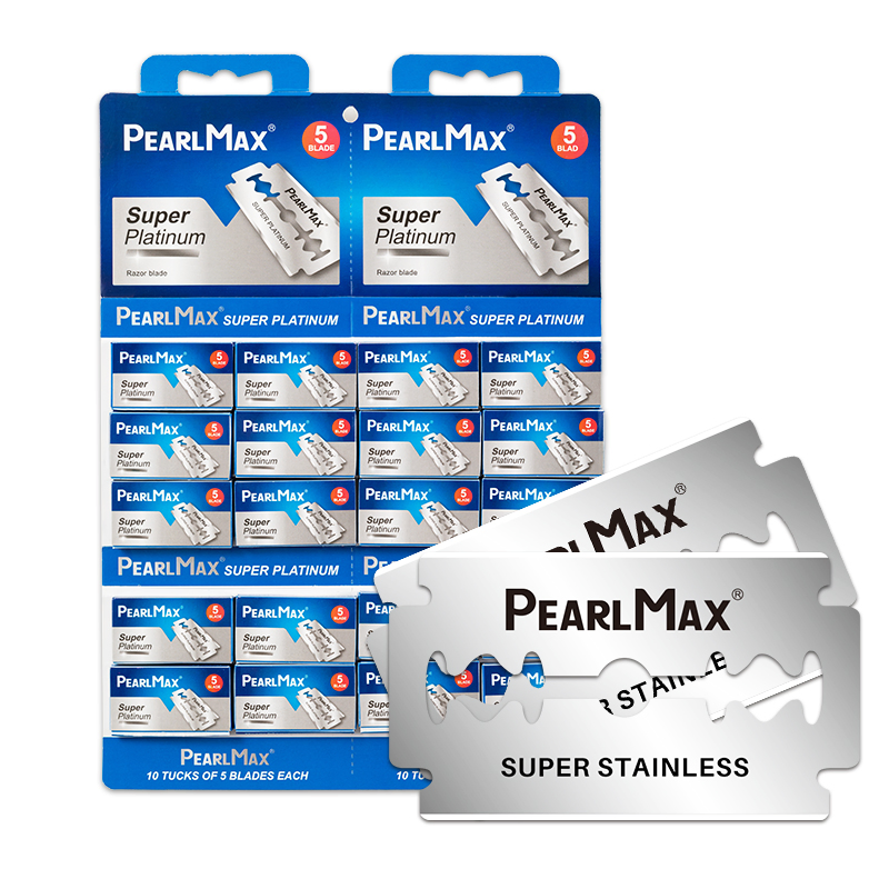 Popular Stainless Steel Blades Double Edge Razor Blade with High Quality Custom Logo