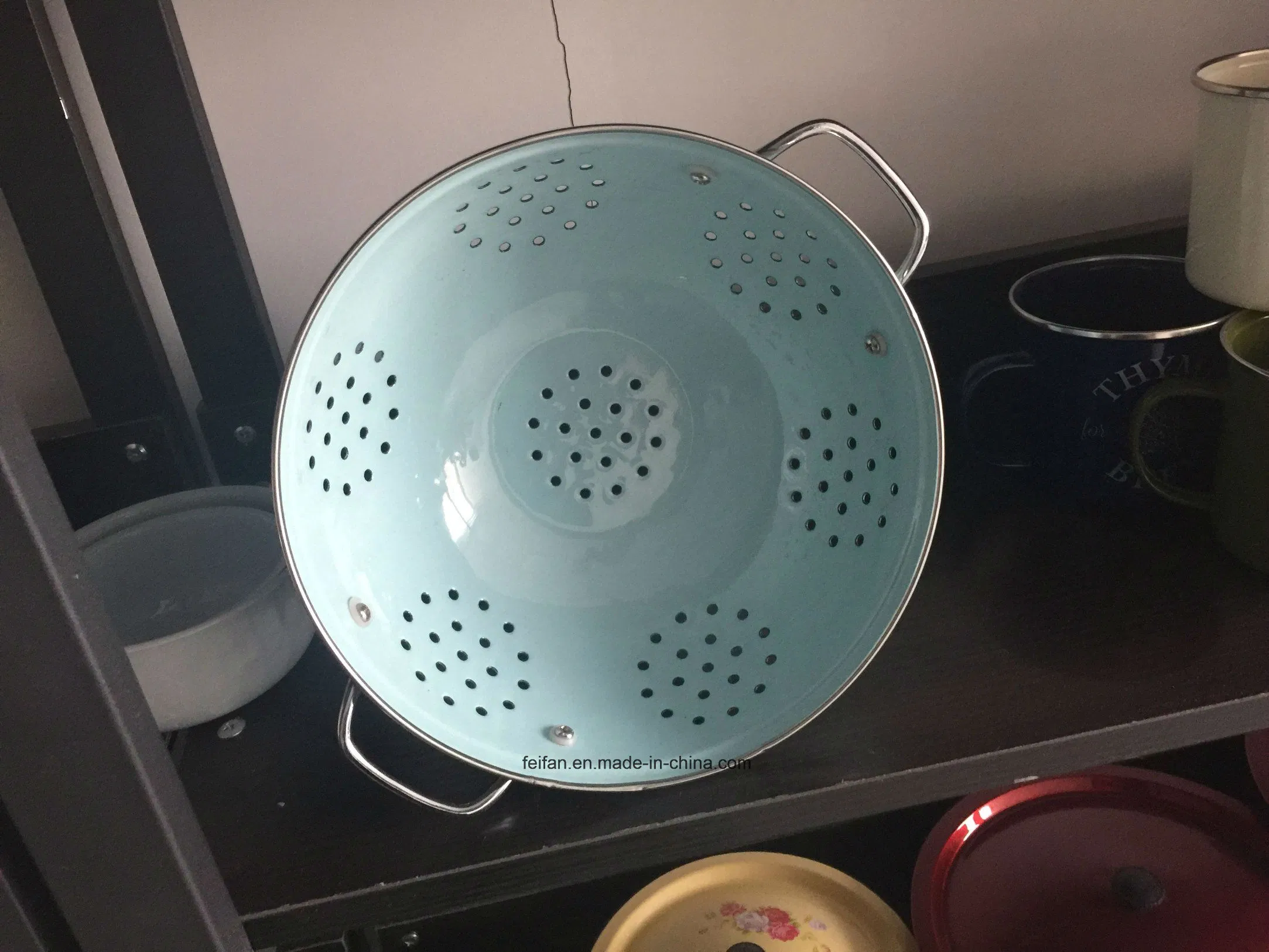 Enamel Fruit Bowl/Fruit Bucket/Vegetable Bowl