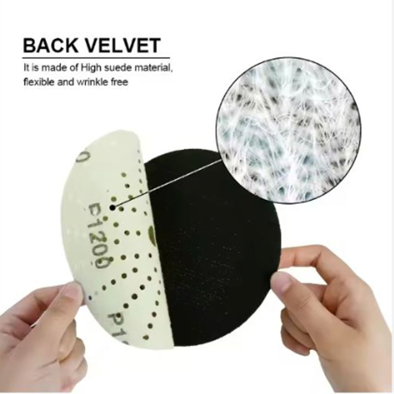 Green Polyester Film Sanding Disc for Polishing and Finishing Tasks