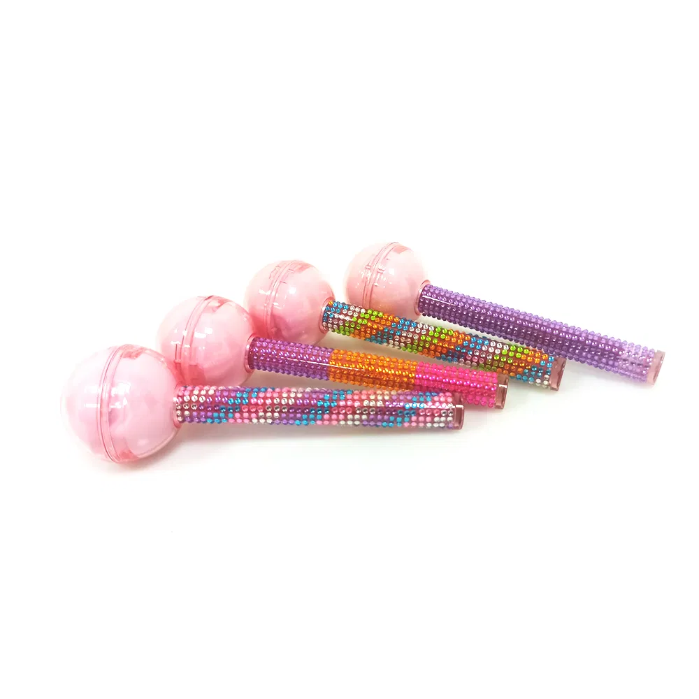 Colored Diamond Lollipops Lip Bal & Lip Stick Waterproof Hydrating Organic Lip Balm