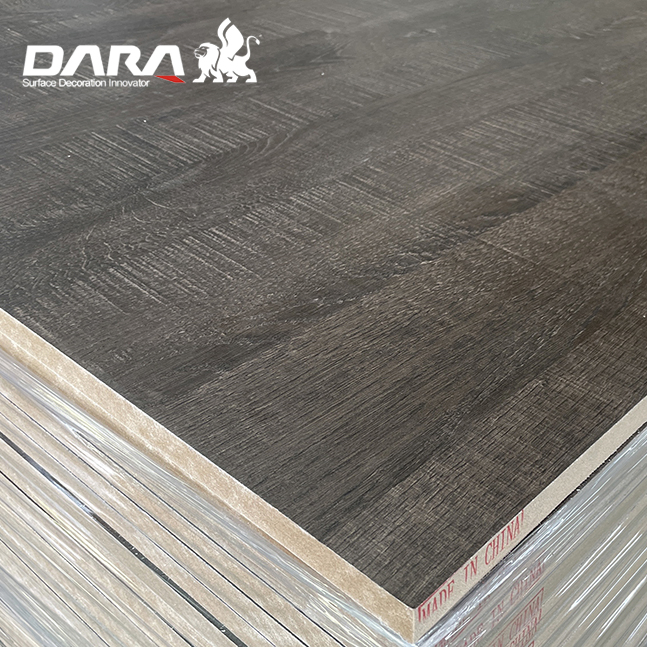 Synchronized Melamine MDF HDF Melamine MDF Covered Edge in Stock