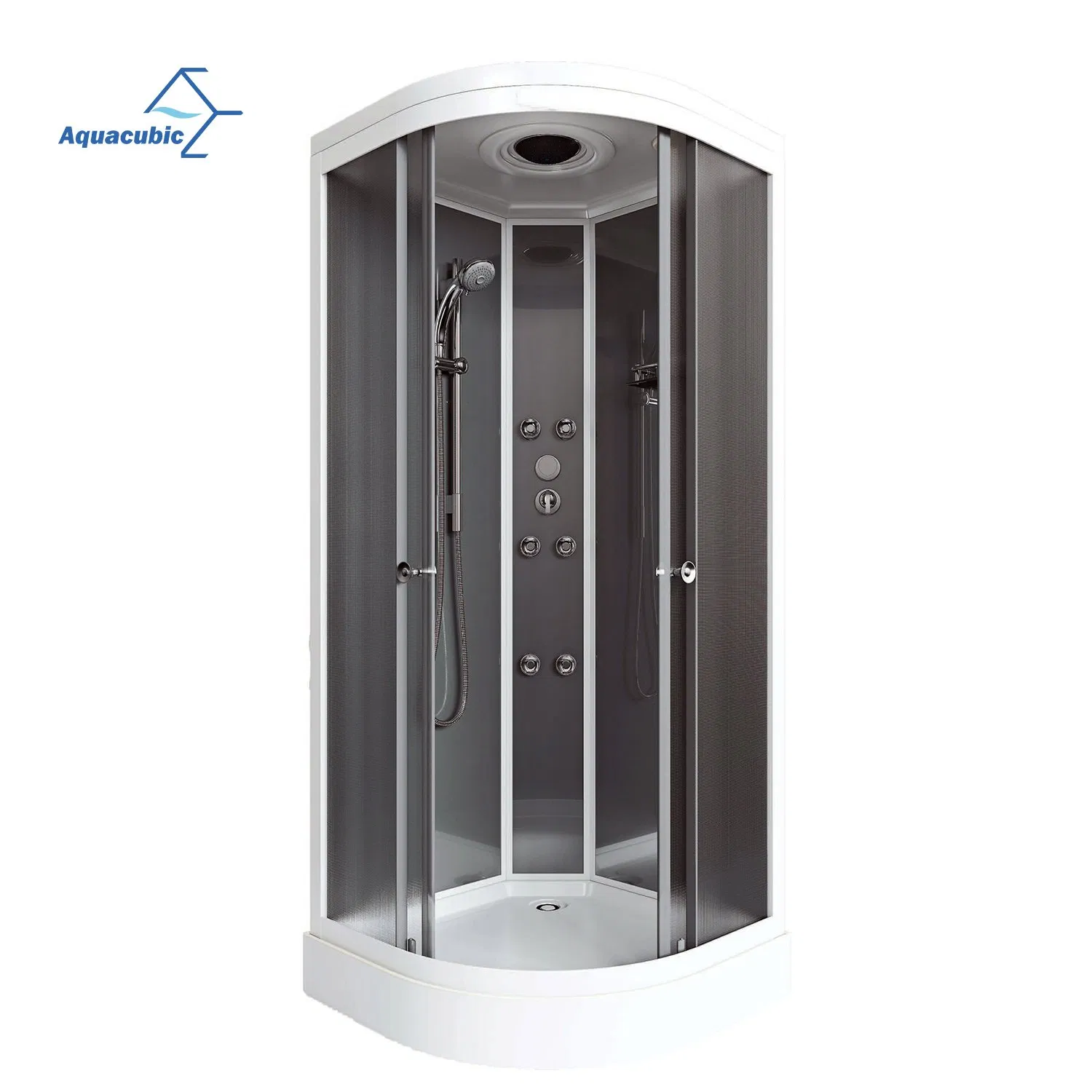 Luxury Enclosed Bath Steam Shower Cabins, Wet Sauna Steam Shower Rooms Combination for Indoor Bathroom