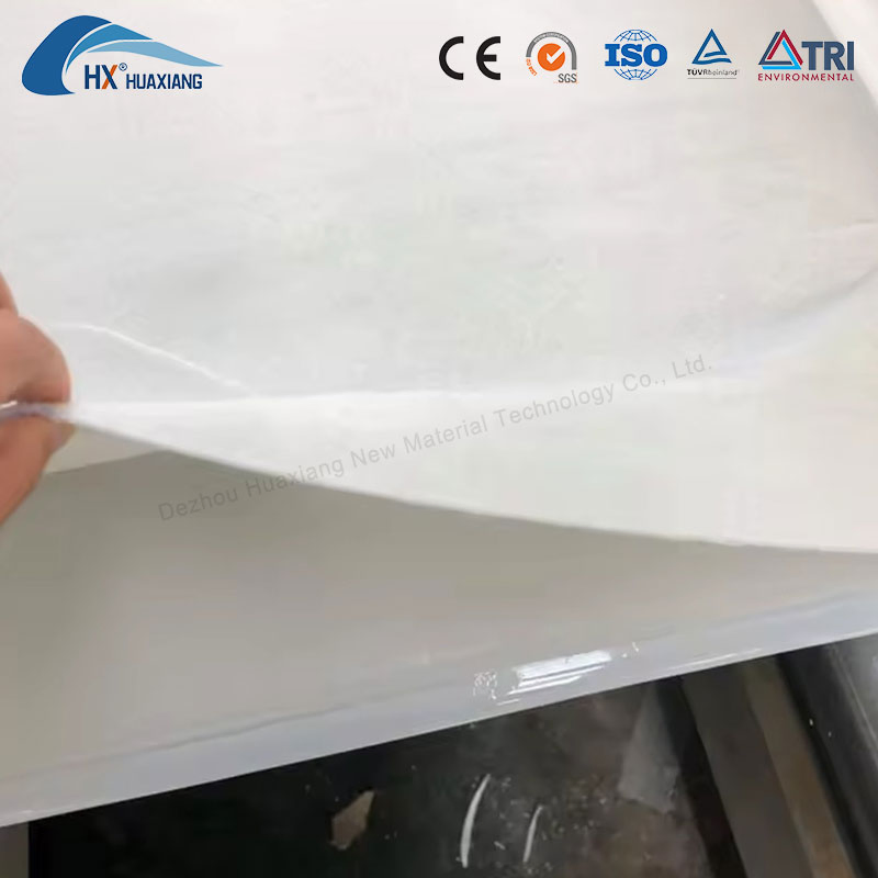 High Strength Acupuncture HDPE Plastic Waterproofing Composite Geomembrane for Fish Pond