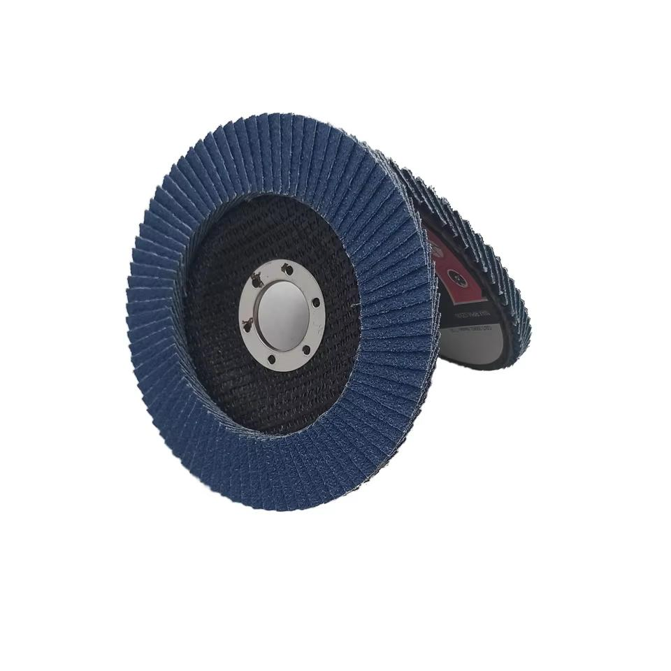 Лепестковый круг 115 мм из циркониевой абразивной ткани