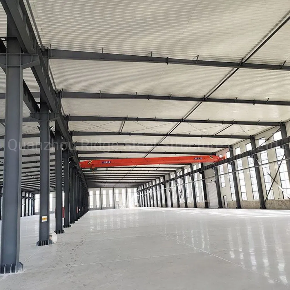 Prefabricated Preengineered Construction Roof Structure Garage Industrial Hall Stadium Cost