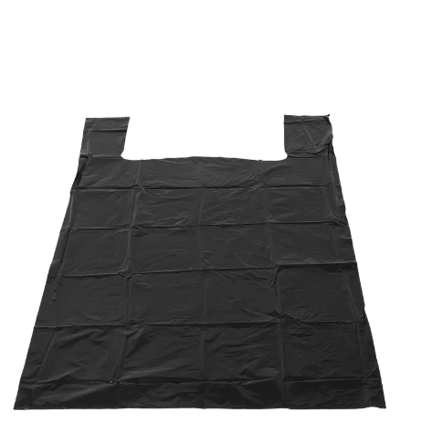 2025 Hot Sale High Quality 33 Gallon Black PE Vest Garbage Bag Durable Garbage Trash Bags Wholesale