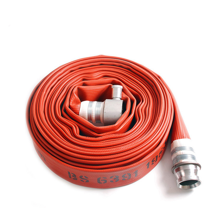 Manufacturing of NBR Layflat Garden Rubber Irrigation Lay Flat Hose with Good Quality