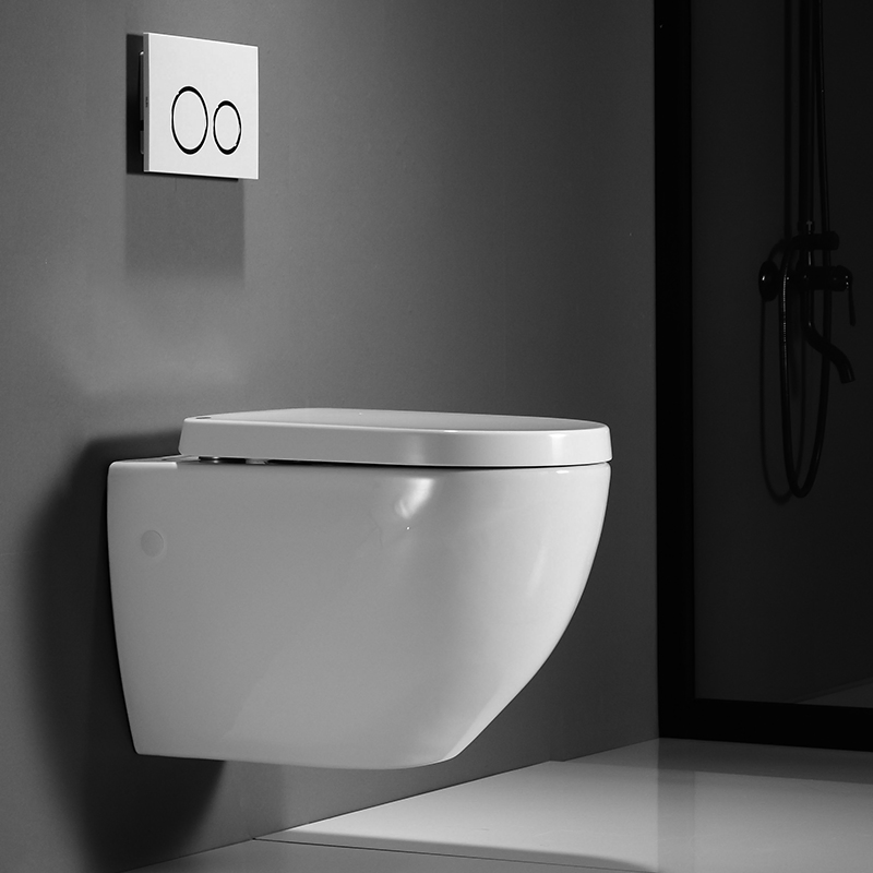 Sanitary Ware Wall-Hung Rimless Ceramic Water Closet Wall Hung Toilet Wall Mounted Toilet