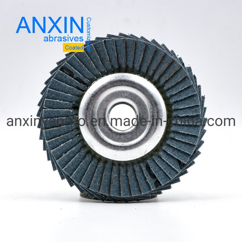 Гибкий керамический лепестковый круг 4 дюйма