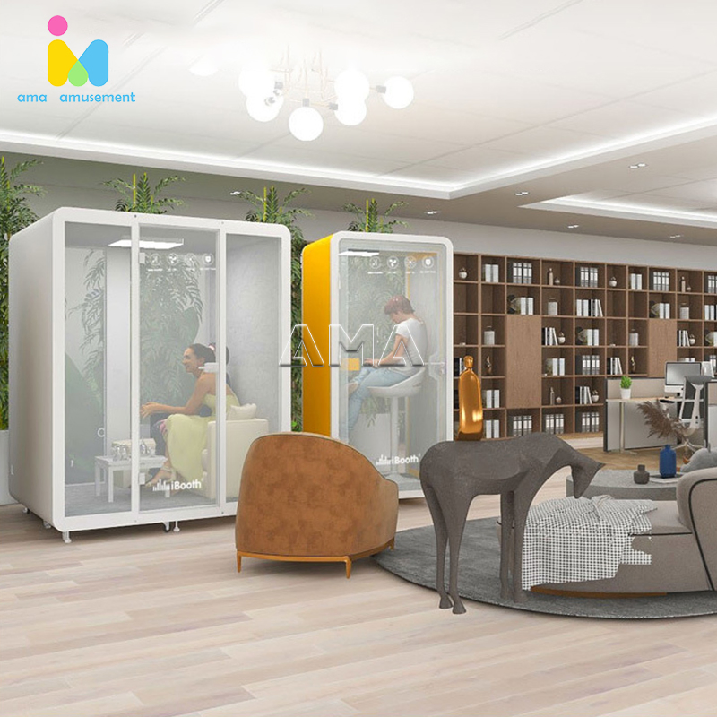 Office Pod Booth Soundproof Portable Outdoor Seating Capsule House