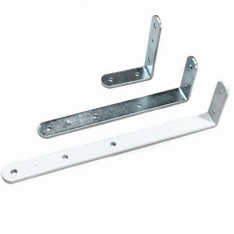 Металлический плоский уголок для дерева