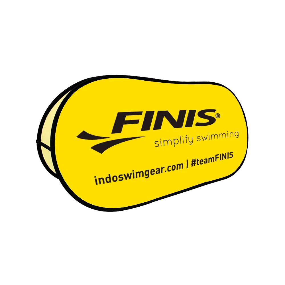 Promotional Vertical Oval Horizontal Display Stand Outdoor Pop up a Frame Banner