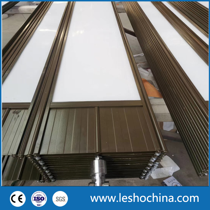 Supplier Manual Folding Grille Sliding Folding Shutter Door Transparent Folding Door