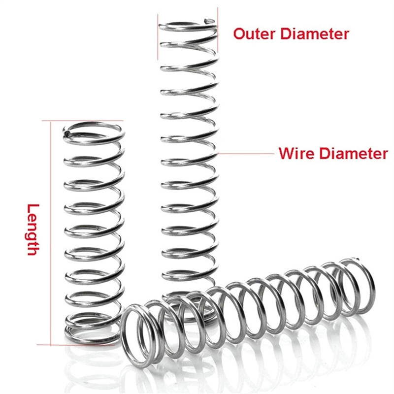 Futeng Customized High Quality Hardware Accessories Metal Stainless Steel Compression Spiral Spring
