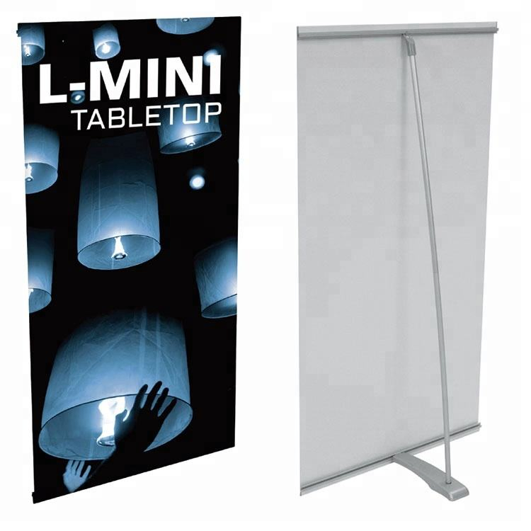 Factory Custom High Quality Korea Flex Exhibition Style Adjustable Metal X Banner Stand L Banner 100 x 200 Door Frame X Banner