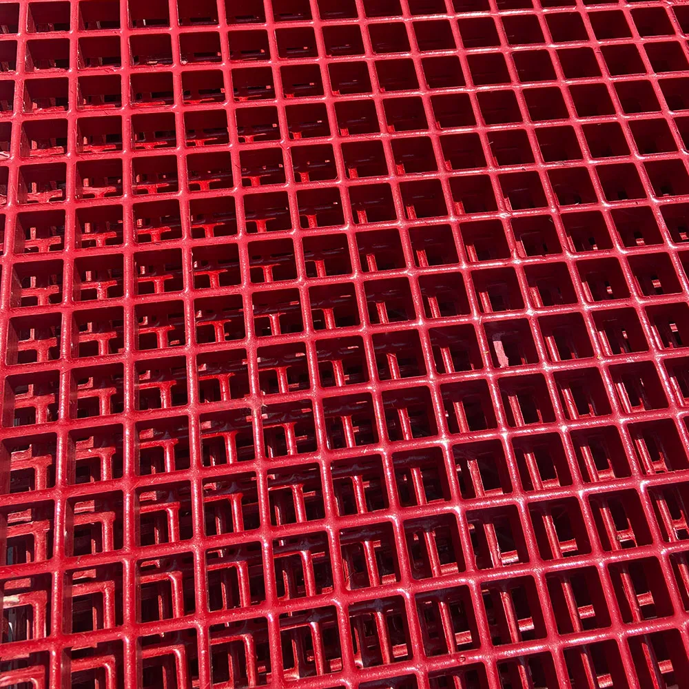 Tianfu Lightweight Aesthetic Eco Friendly Fiberglass Products Industrial Grade Material FRP Grate Molded Grating