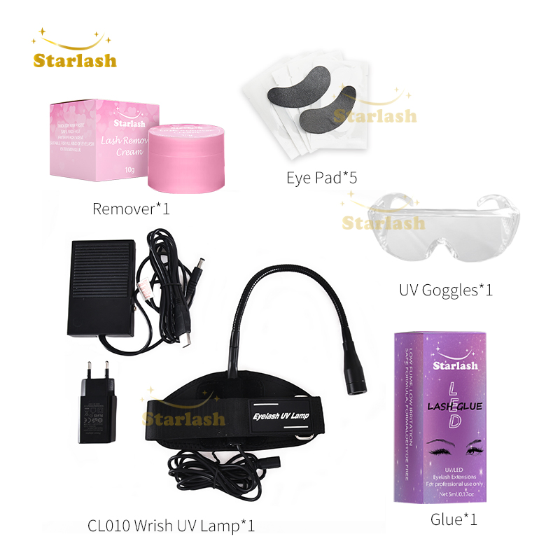 UV Lash Light Nail Light Wimpern Mit Pedale Beam Light UV Lash System