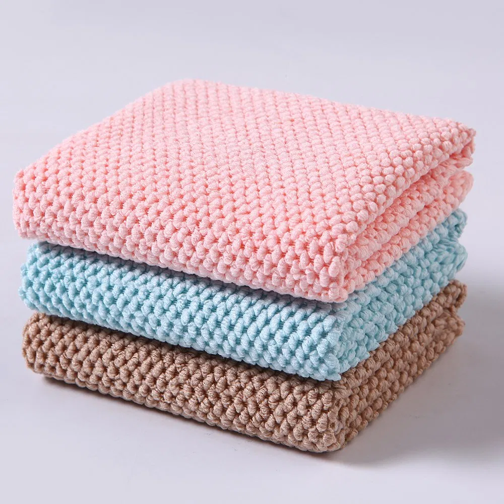 Microfiber Detailing Cleaning Drying Hand Towel Dish Cloth Tea Towels Kitchen Carwash