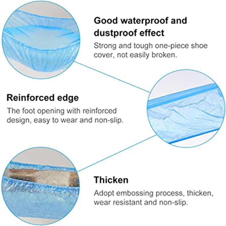 Blue Shoe Covers Disposable
