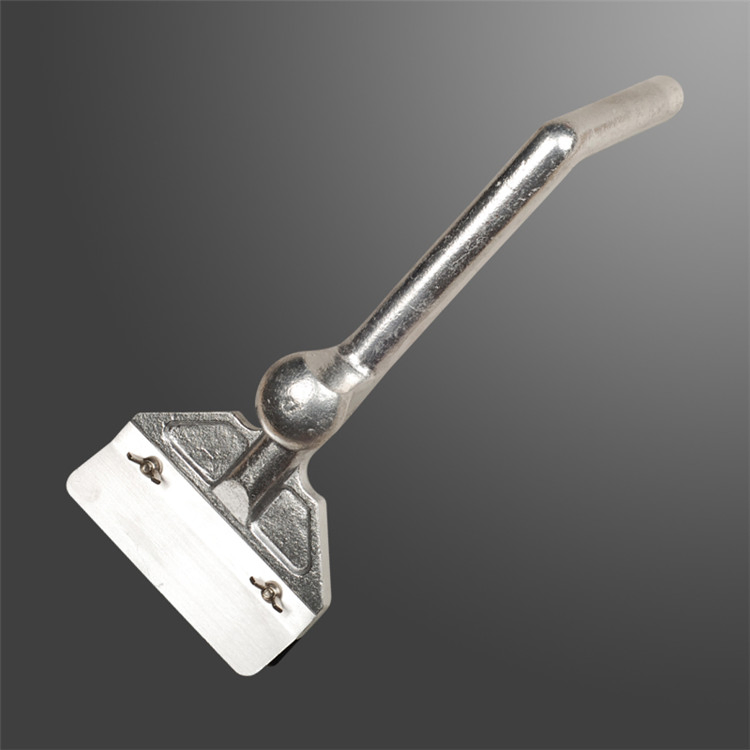 Commercial Manual BBQ Heavy Duty Griddle Scraper Aluminium Grill Scraper Cleaning Scraper