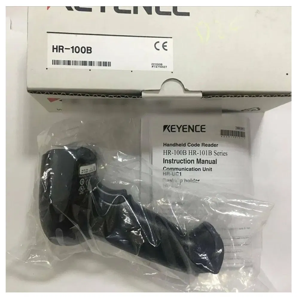 New Original Keyence Hr-100b Barcode Reader Scanner Automation Industry Fast Shipping