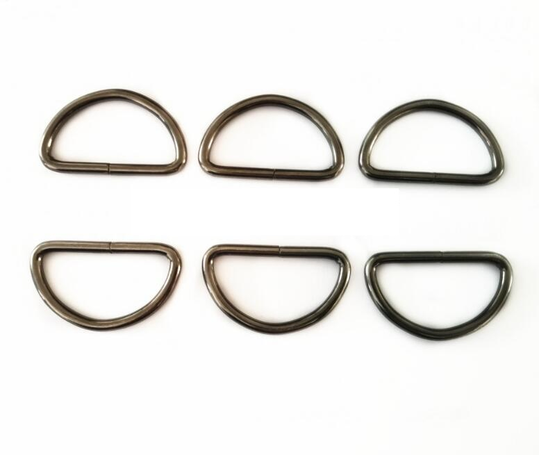 Metal Slides Adjustable Tri-Glides Wire-Formed Roller Pin Buckles for Garment Accessories, Belt Buckle Shoe Buckles