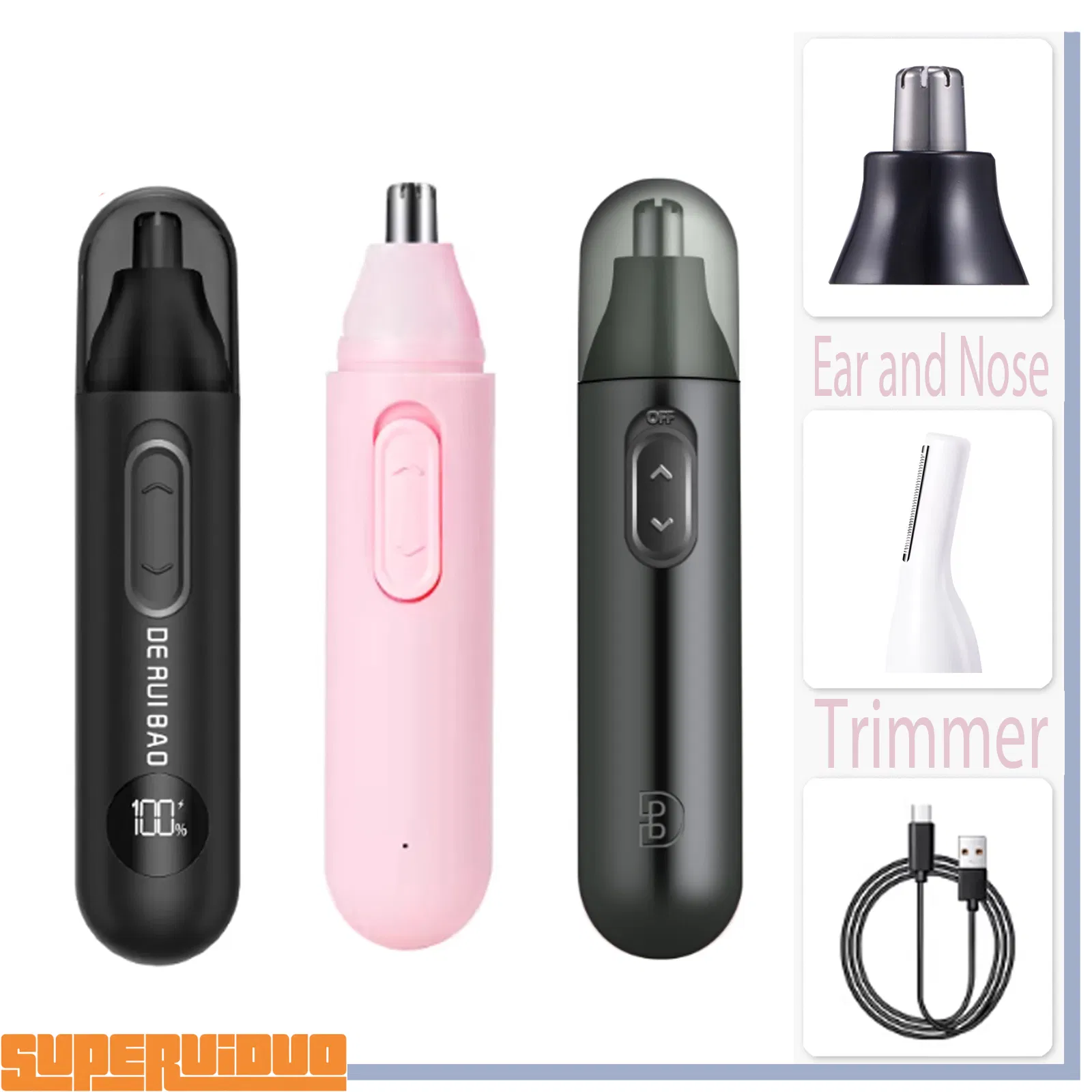 Factory-Direct OEM Branding Solution Nose Hair Trimmer