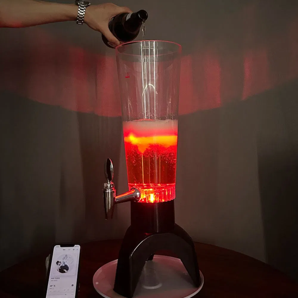 Диспенсер для напитков Tower с краном и ледотрубкой