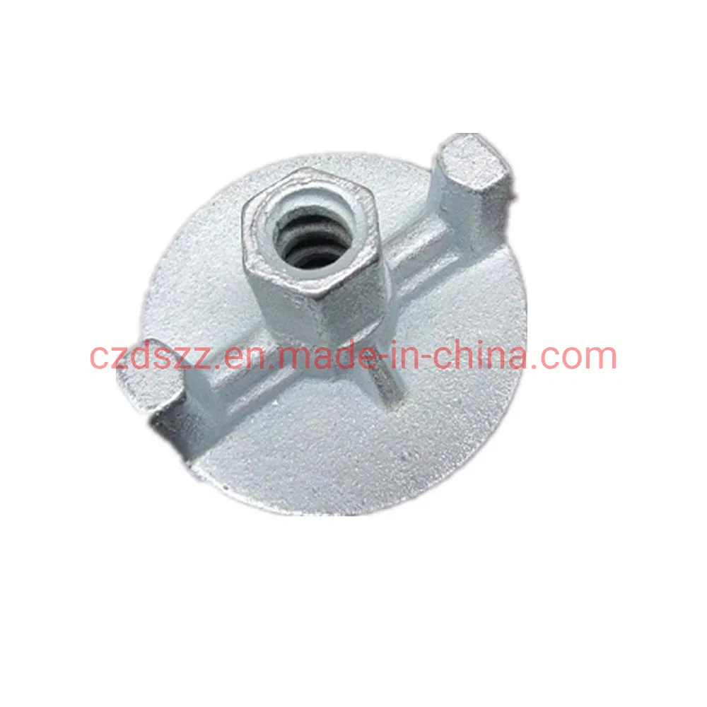 Анкерная гайка трехкрылая оцинкованная для опалубки 100мм
