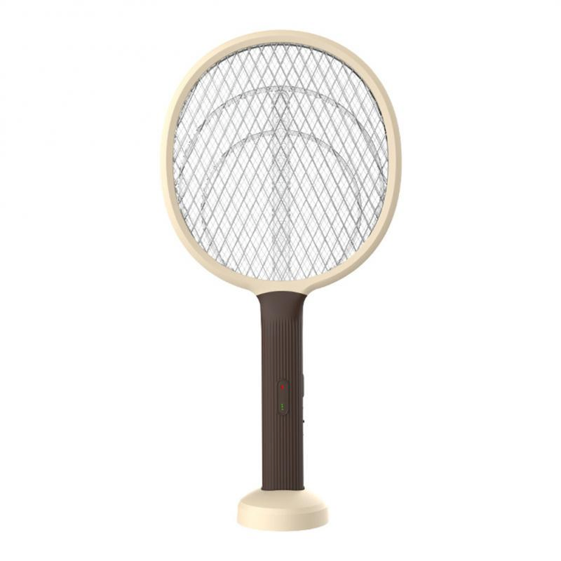2in1 Electric Mosquito Swatter USB Charging UV Mosquito Killer Lamp Insect Racket Repellent Mosquito Lamp