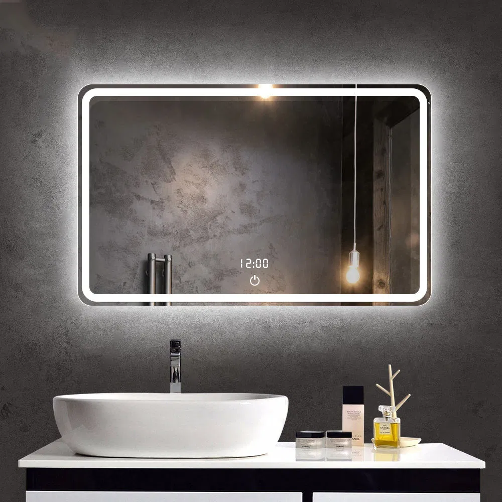 Greenfrom Bathroom Backlit Mirror Large LED Wall Mirror High Class Hotel Mirror