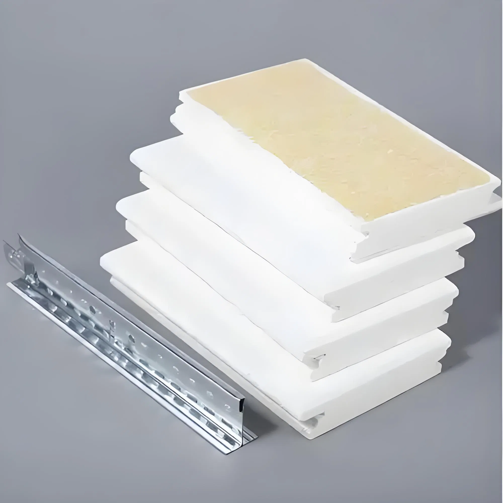 Acoustic Ceiling Eco-Friendly Sound Proofing Fiberglass Suspended for Office