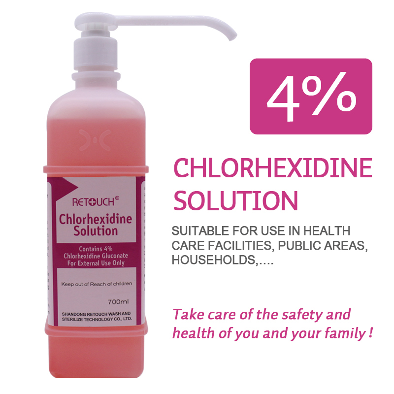 Handwash with Chlorhexidine 4% 700ml for Surgical Hand Sanitizer