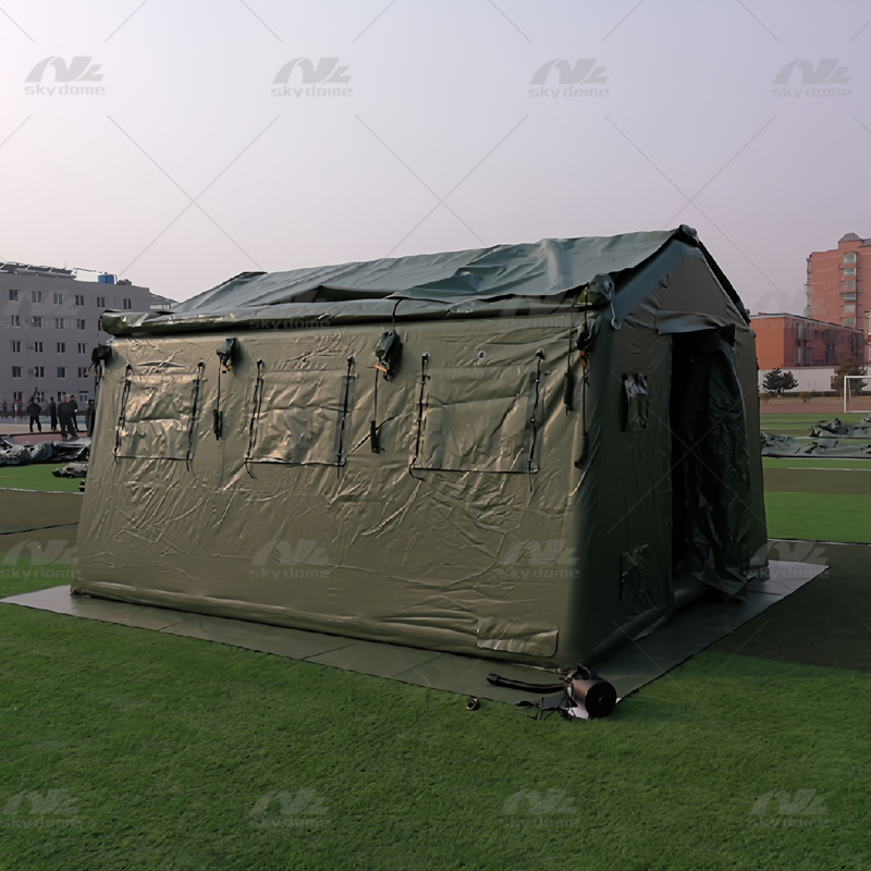 Outdoor Portable Flexible Medical Membrane Inflatable Tent