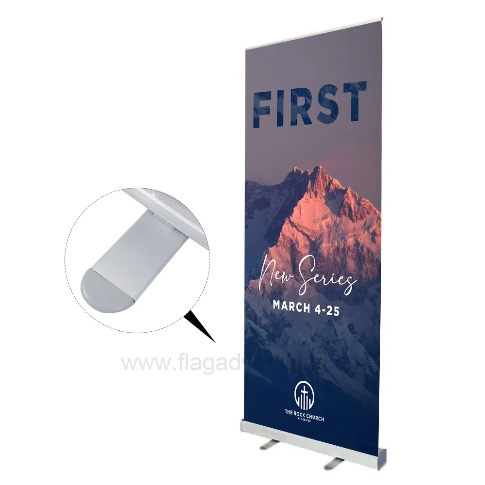 High Quality Economic Retractable Pull up Banner for Display Stand
