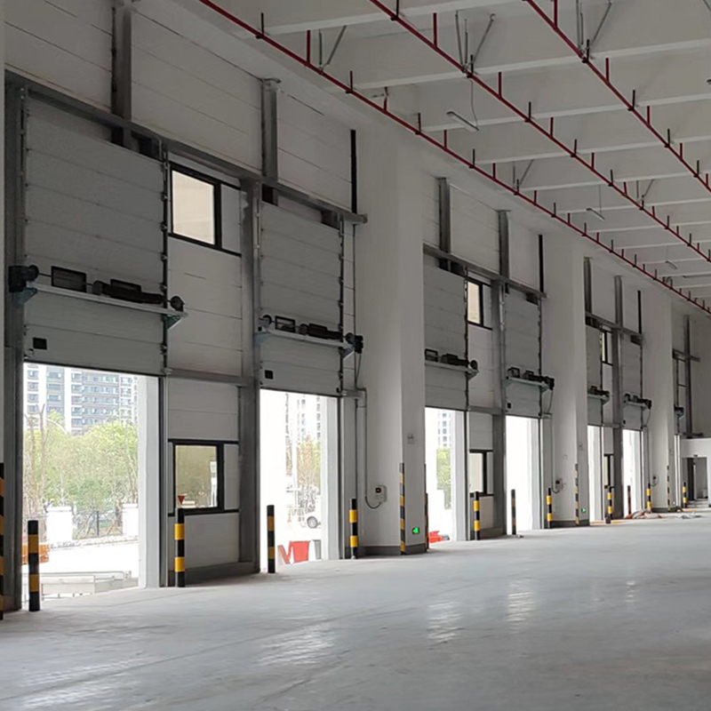 New Design Geajie Custom Made Wind Resistant Industrial Sectional Door