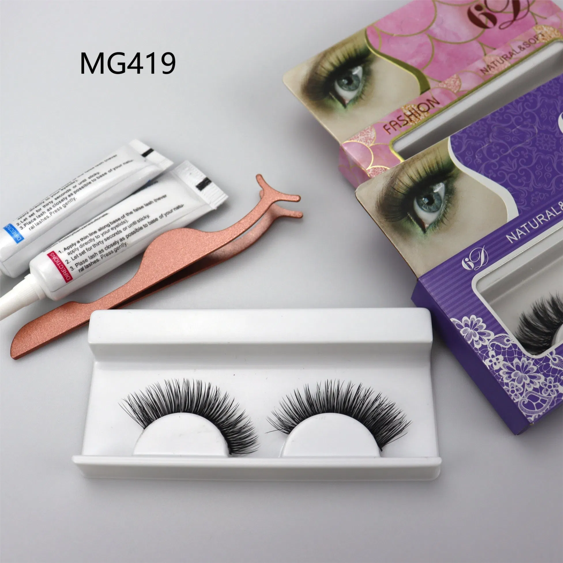 Make up Vendor Human Hair Eyelash Mink Eye Lash Wholsale Strips Eyelashes