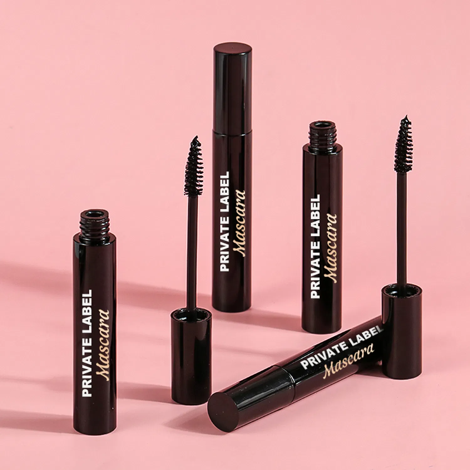 Customized Diamond Cap Black Tube Mascara