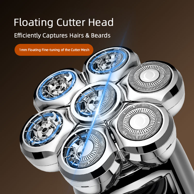 Cordless Premium Head Shaver Trimmer for Effortless Grooming Anytime