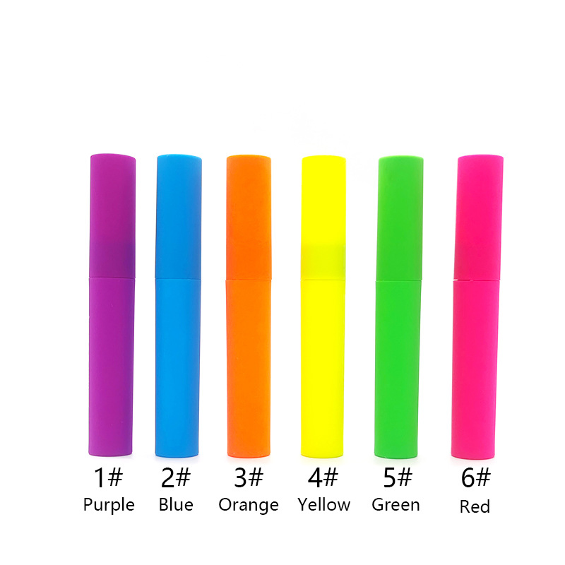 6 Color Mascara Custom Logo Packaging Waterproof Natural Long Roll up Eye Makeup