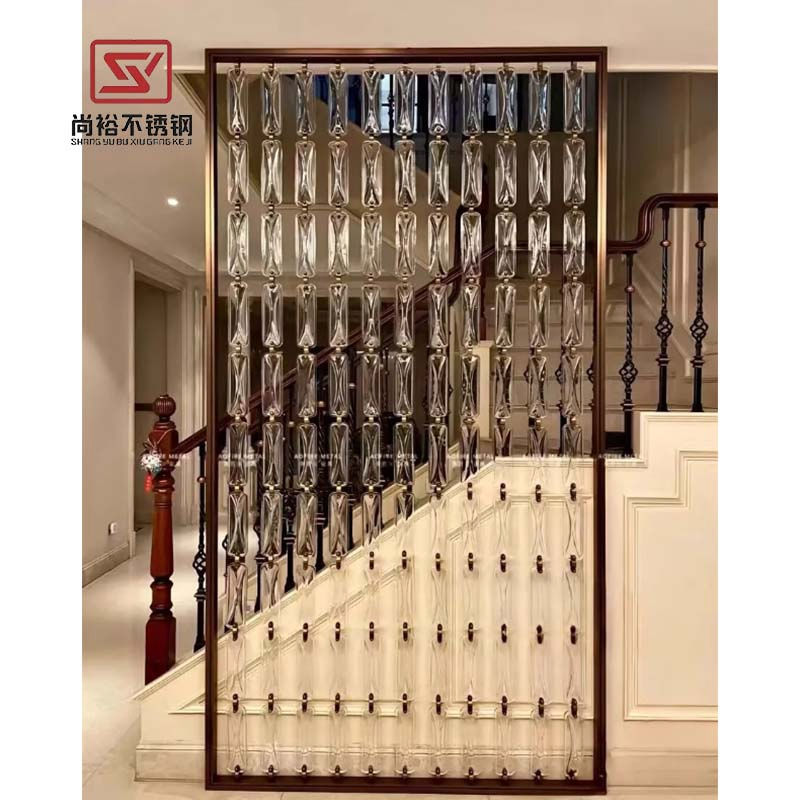 Modern Stainless Steel Panel Partition for Stylish Home Interiors