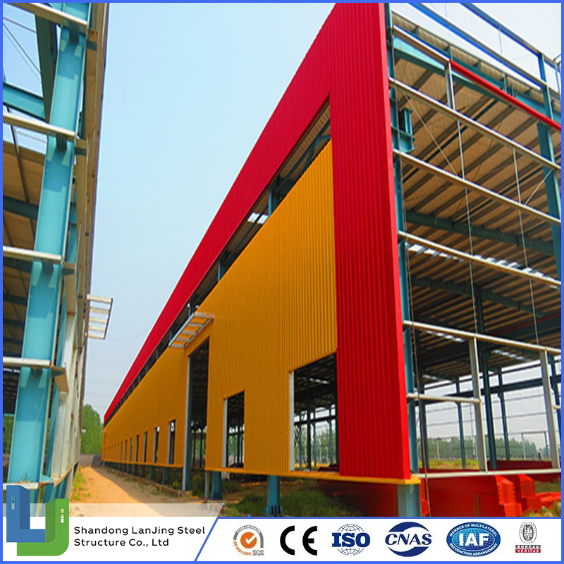 Fabrication Conventional Large-Span H Columns Beams Welding Galvanized High Quality Structure for Warehouse Workshop Hangar Garage
