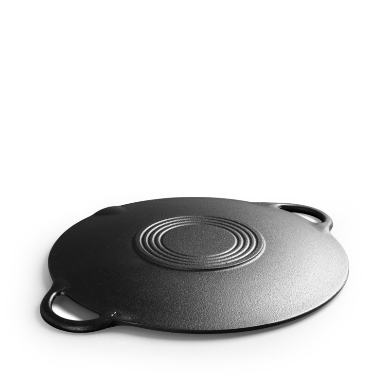 Ds-2957 Cast Iron Loaf Pan with Lid Bread Baking Pans Even Heat Distribution for Homemade Bread, Cake, Meatloaf