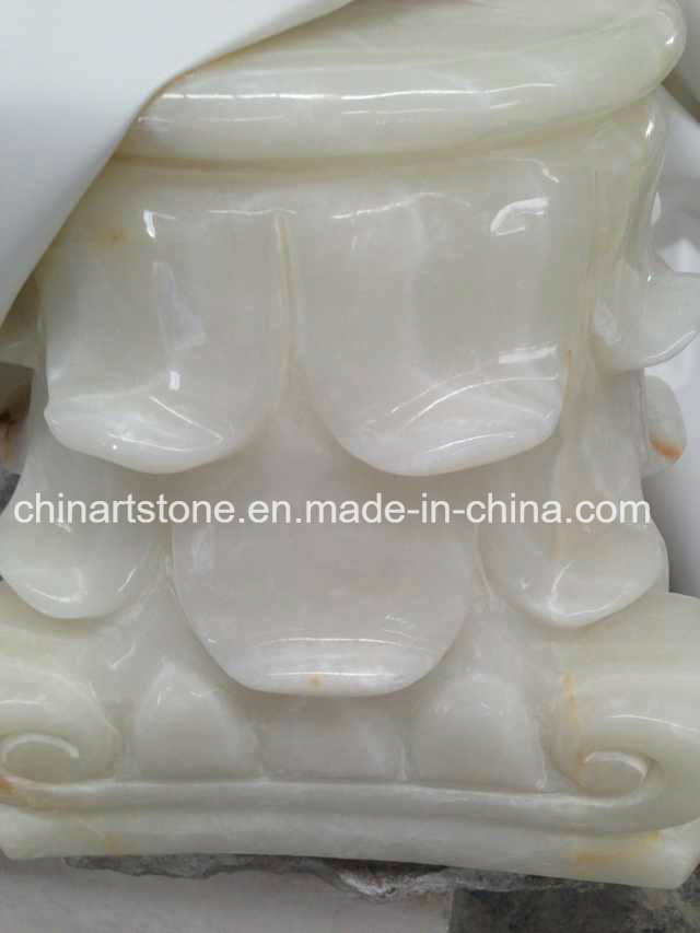 Nature Stone Marble Colunmn for Villa Project