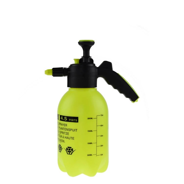 2L Hand Pressure Sprayer Plastic Trigger Watering Bottle