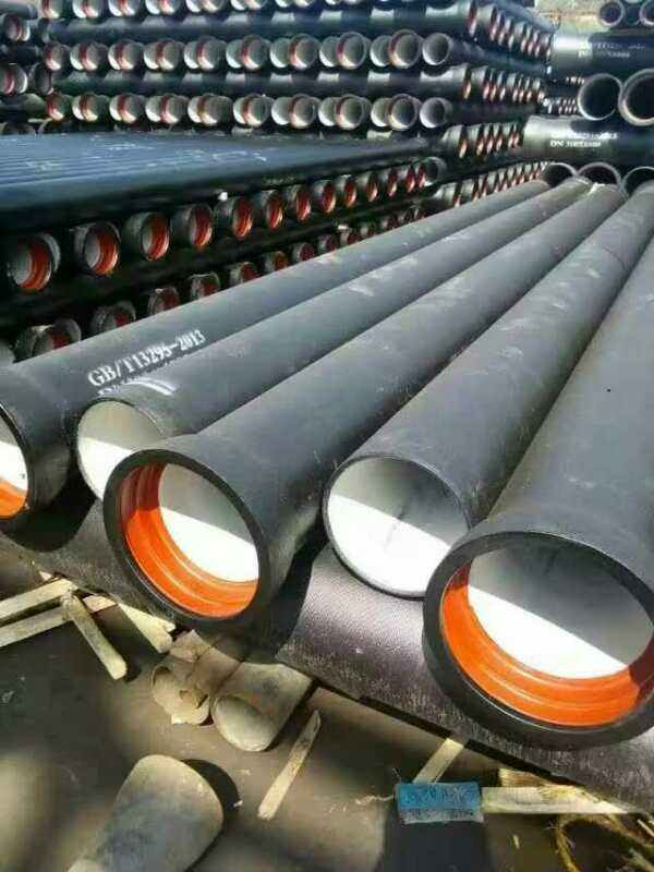 Centrifugal ISO2531 450mm Class K9 Cement Lined Ductile Cast Iron Pipe for Drinking Water and Water Supply