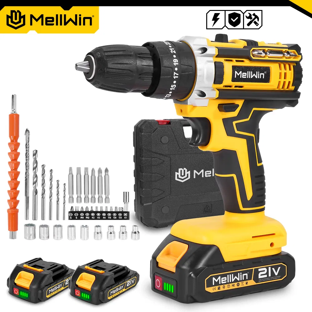 Durable Electric Drill with 1 5-10mm Chuck and 45n M Torque Adjustment