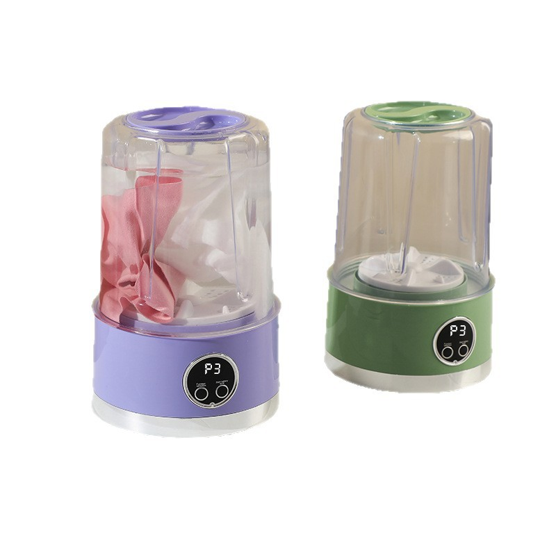 Rechargeable Mini Washer for Travel and Home Use