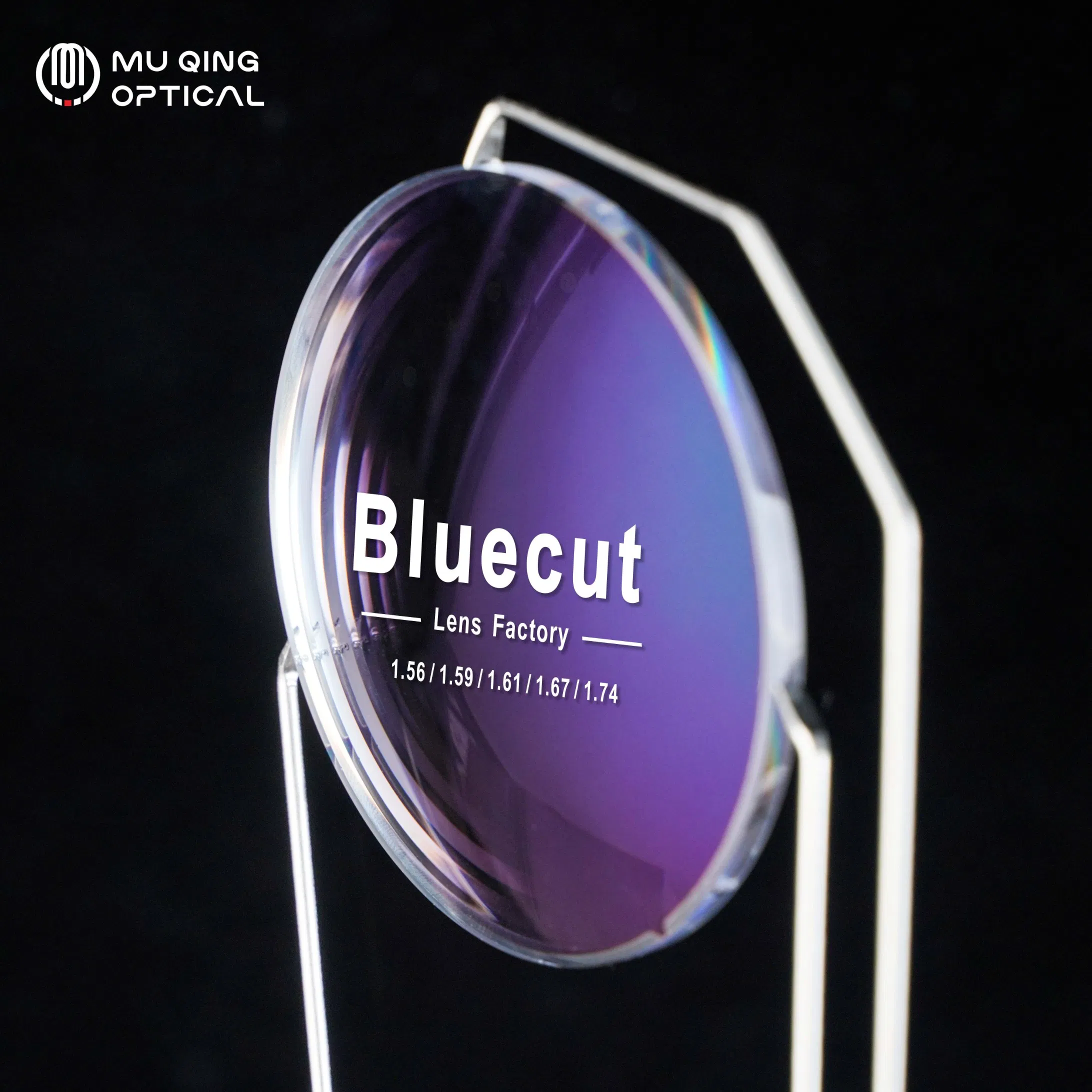 Resin Lens Optical Manufacturer Lenses Blue Cut Glass Ophthalmic Lenses for Single Vision